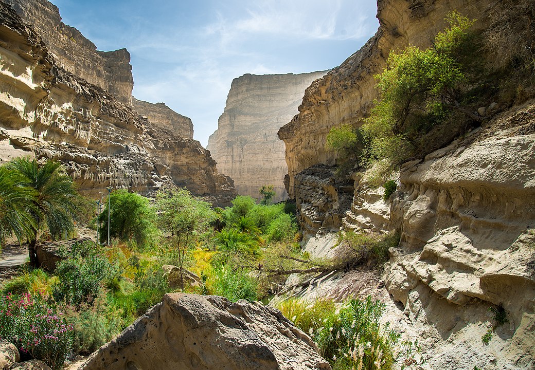 Cañón en Baluchistán