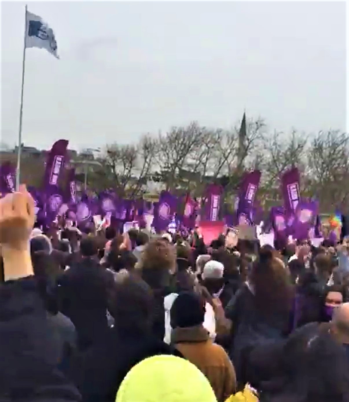 Protestas recientes de mujeres en Turquía