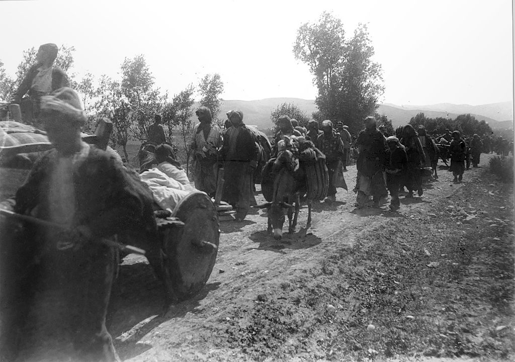 Armenios deportados en Erzurum