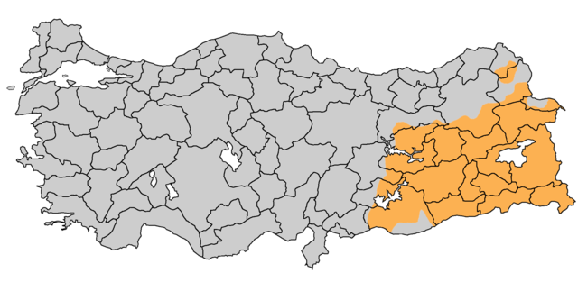 Región kurda en Turquía
