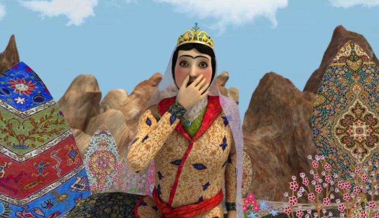 Película animada Shirin y Farhad de Rahim Karimzadeh