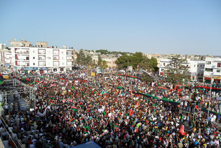 Protestas en Libia