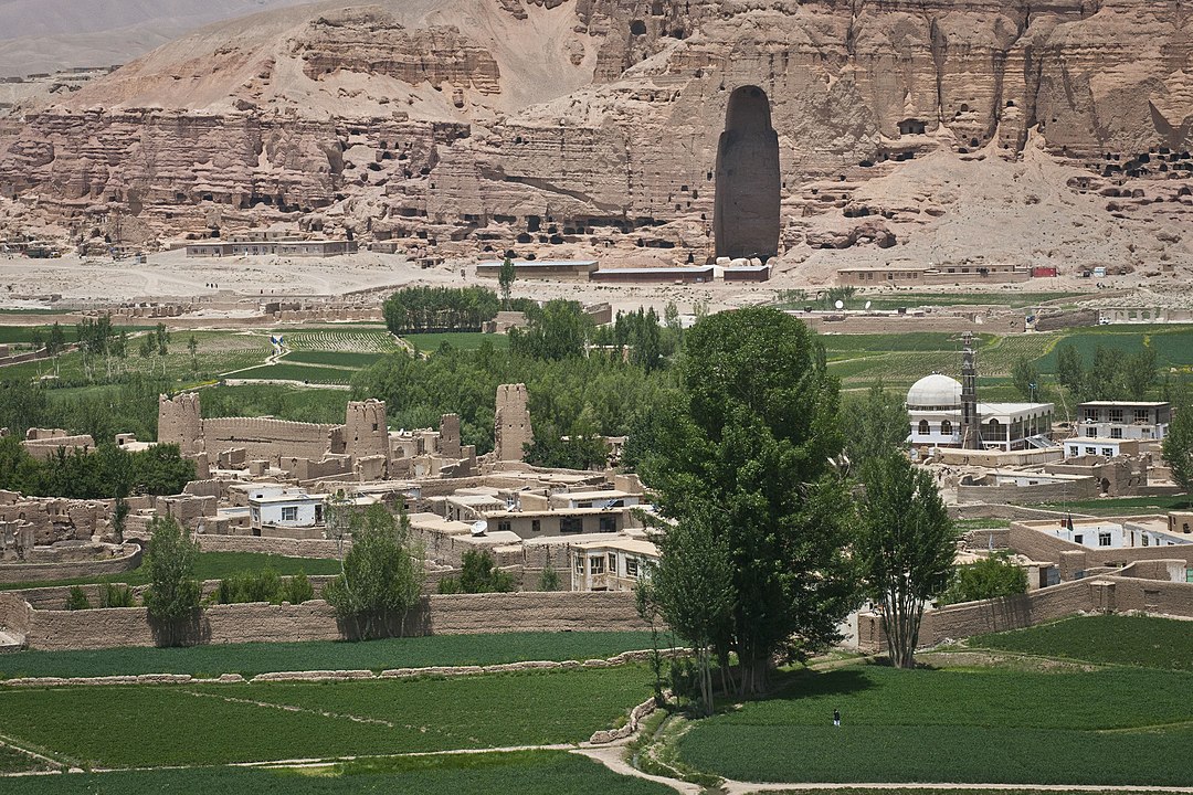El valle de Bamyan, donde fueron destruidos los Buddhas