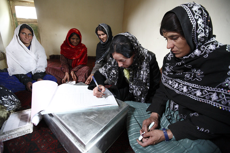 Grupo de ayuda mutua de mujeres afganas