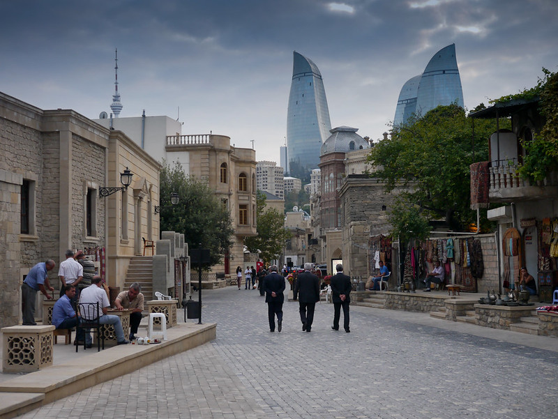 Ciudad vieja de Bakú, Azerbaiyán