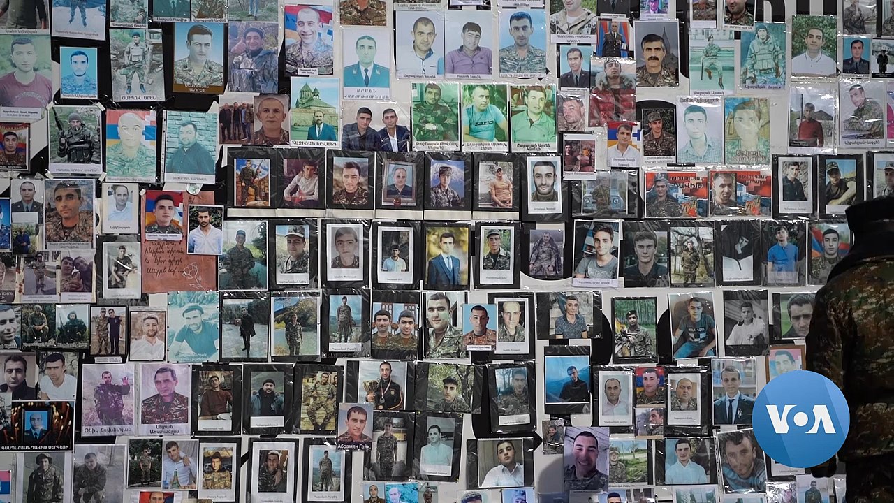 Memorial de soldados armenios caídos en la última guerra