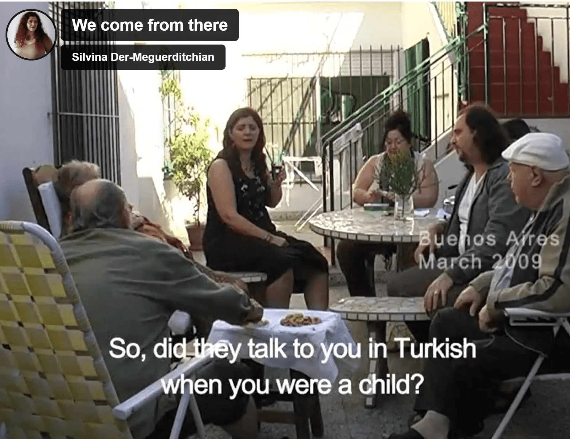 Captura del vídeo We come from there