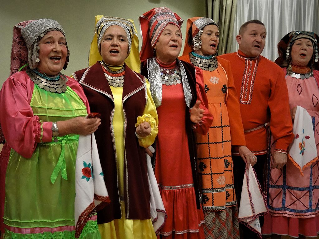Español: Actuación del grupo cultural Kryashen en la presentación de la película "God's people - the Kryashens" (Kazan, House of Friendship of the Peoples of Tatarstan, 10 de enero de 2017).