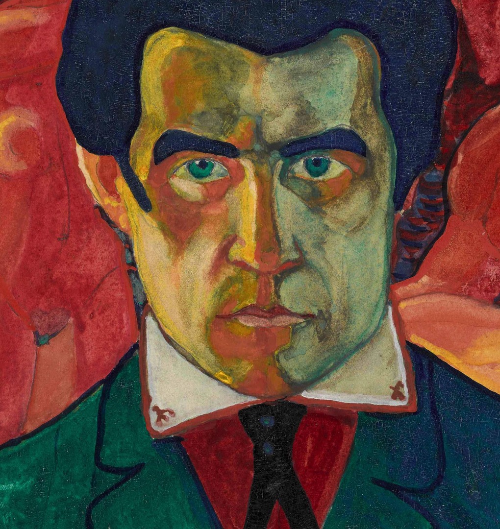 Autorretrato. Kazimir Malevych