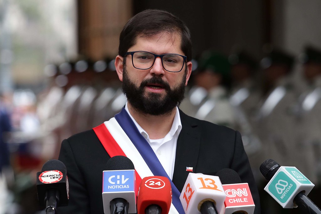 Gabriel Boric, presidente chileno 
