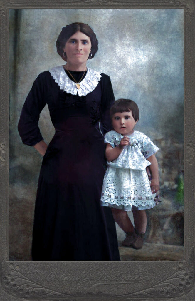 La abuela Channa y su madre, la bisabuela Rebecca